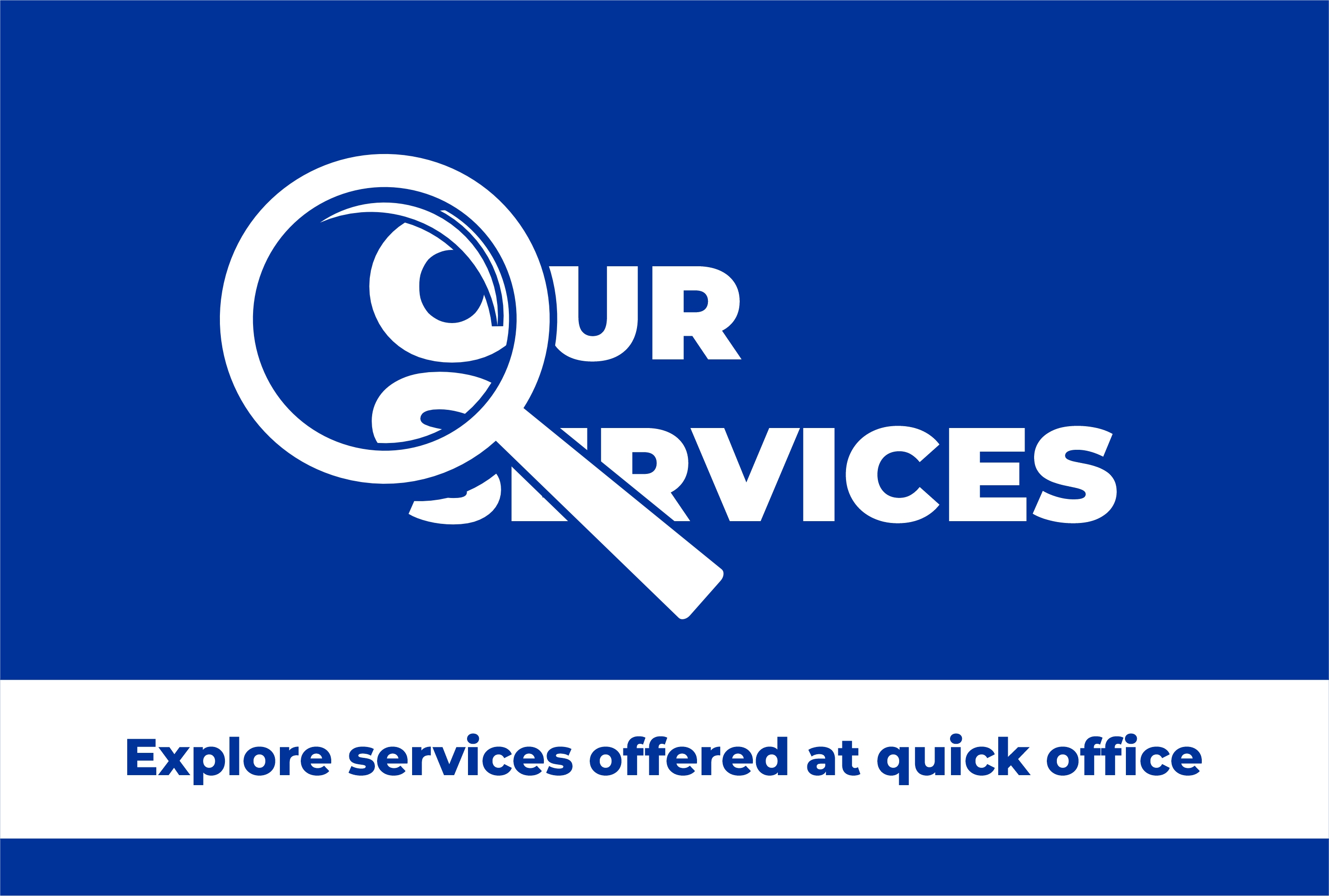 Our Services - Quick Office Pointe